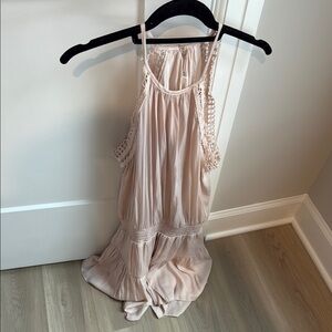 Mustard Seed Cream Sleeveless Dress